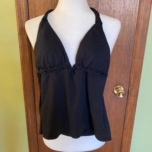 Jantzen Size Small Black Bathing Suit Top